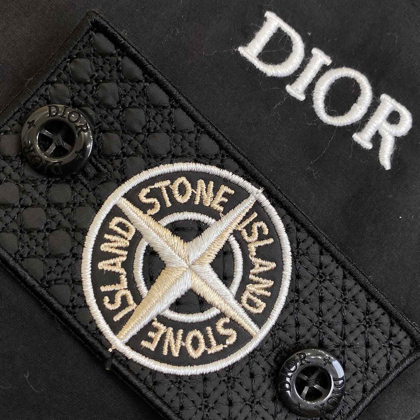 Dior And Stone Island Bomber Jacket - EUR FASHION