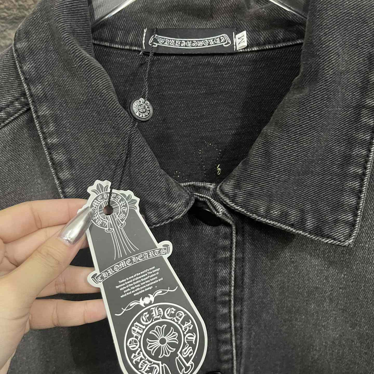 Chrome Hearts Denim Jacket - EUR FASHION