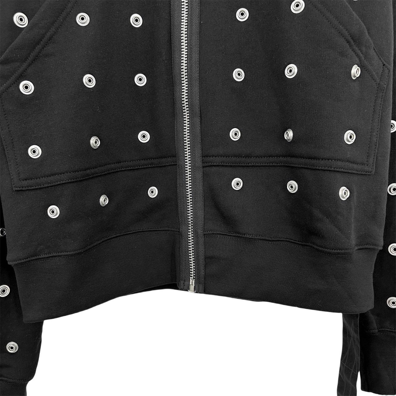 Rick Owens DRKSHDW Stud-detailing Zipped Hoodie - EUR FASHION