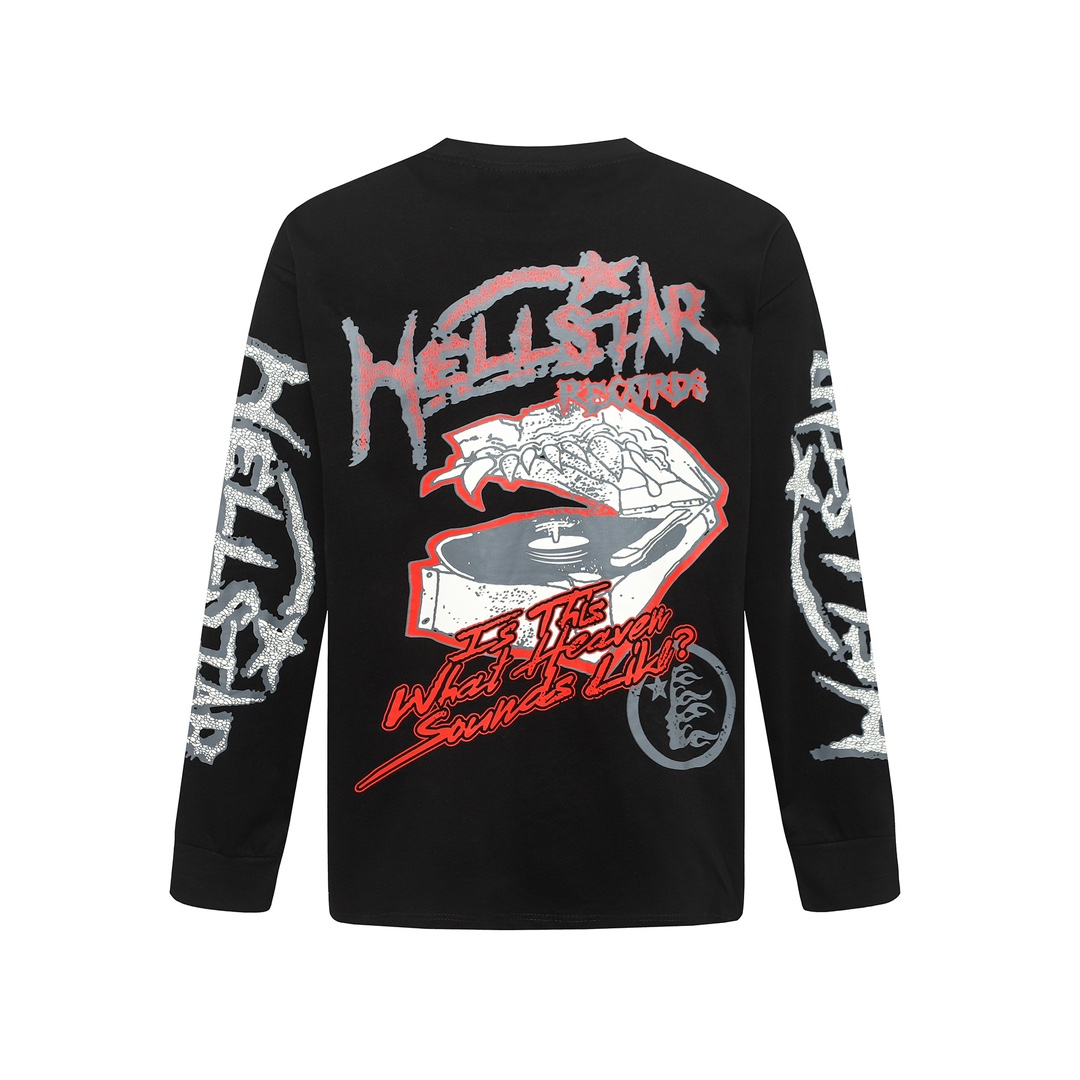 Hellstar Records Longsleeve  - EUR FASHION