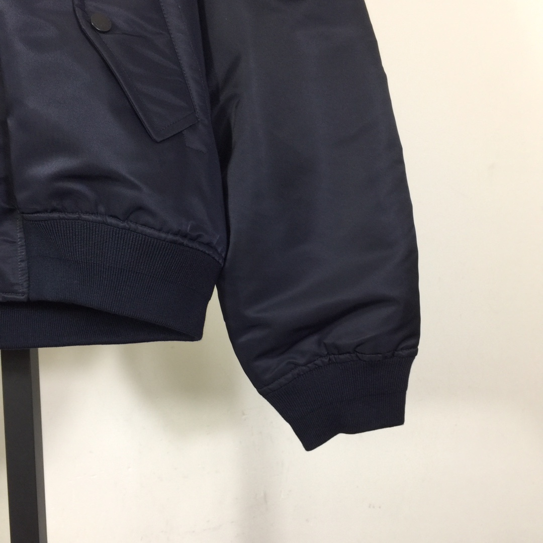 Dior Zip Out Down Bomber Jacket  - EUR FASHION