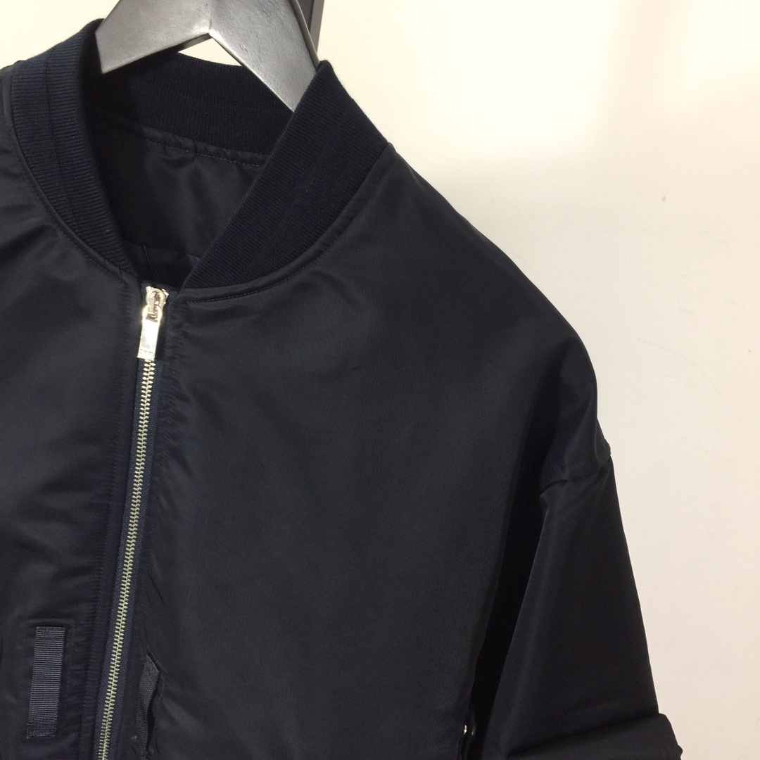 Dior Zip Out Down Bomber Jacket  - EUR FASHION