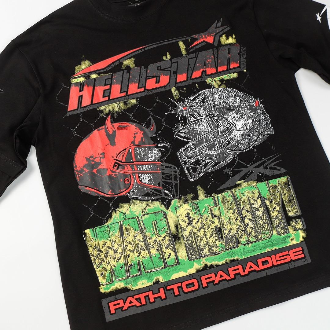 Hellstar War Ready! Long Sleeve T-Shirt - EUR FASHION