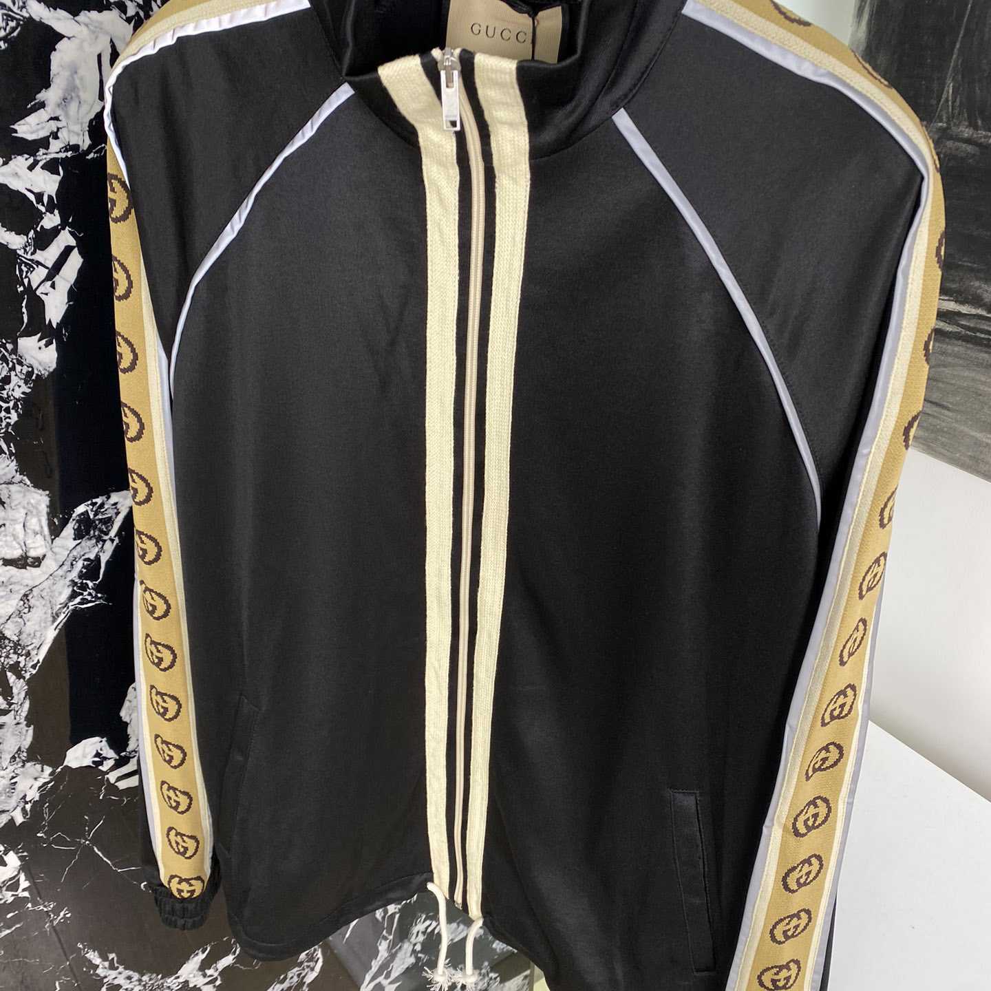 Gucci Oversize Technical Jersey Jacket - EUR FASHION