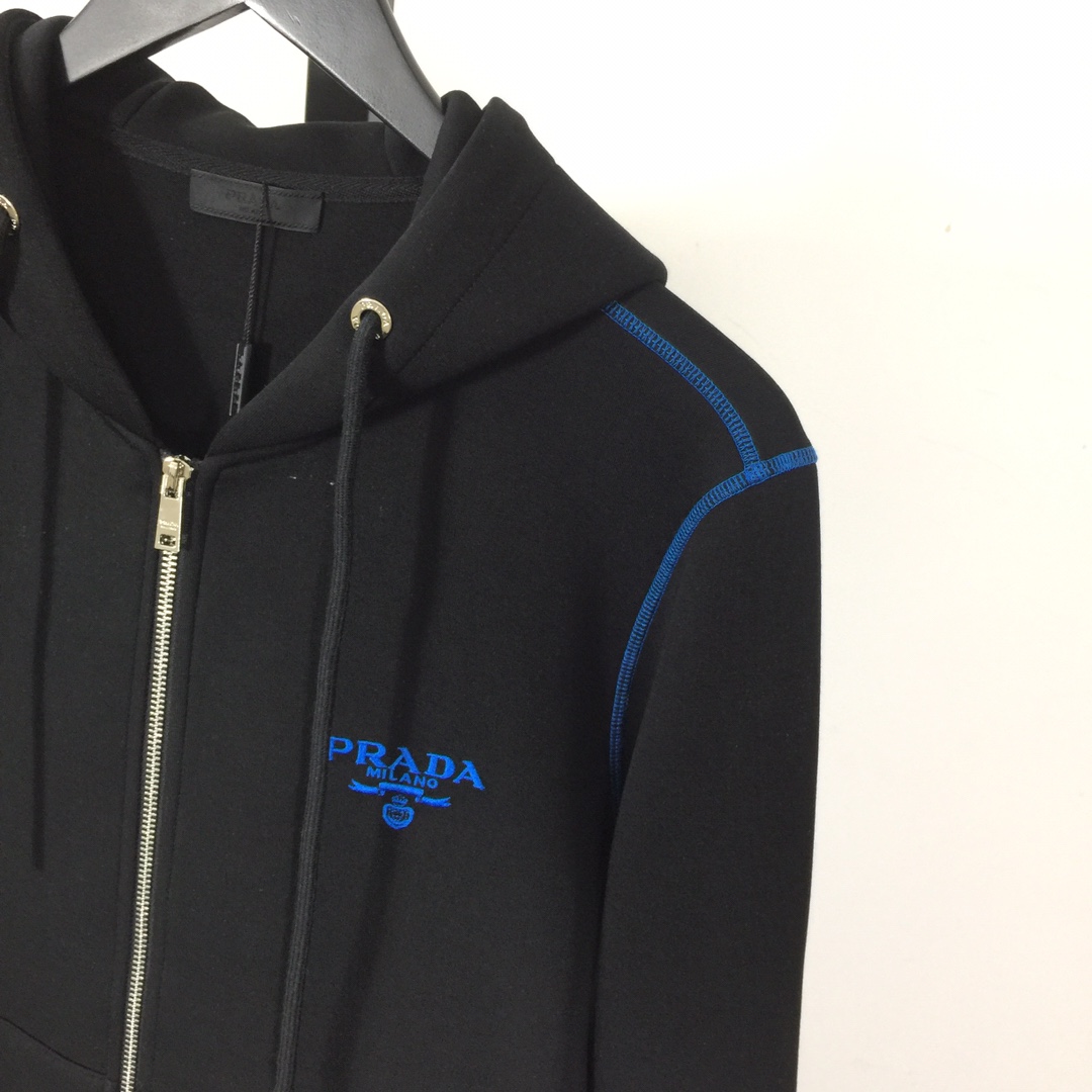 Prada Hooded Sweatshirt - EUR FASHION