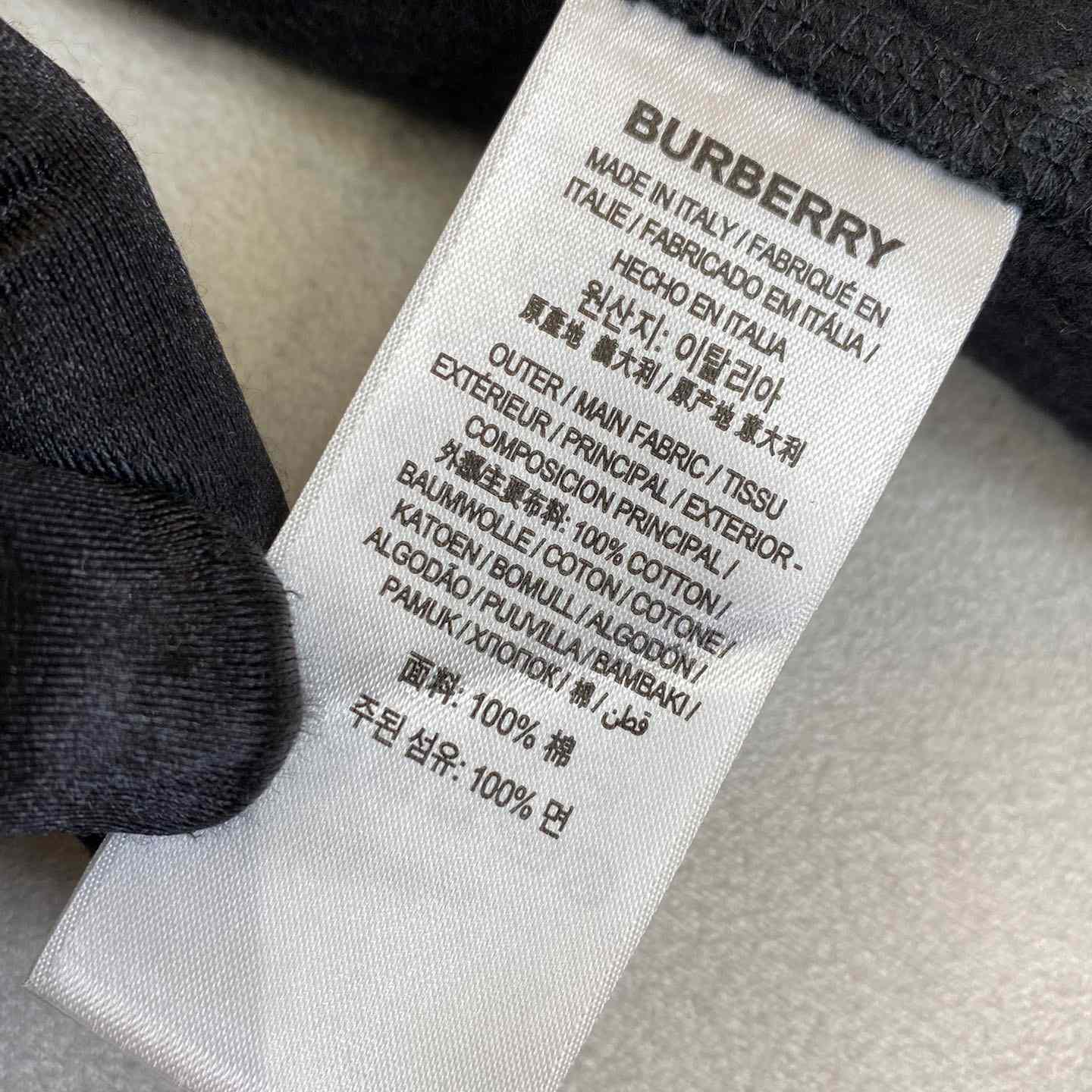 Burberry EKD Cotton Blend Hoodie - EUR FASHION