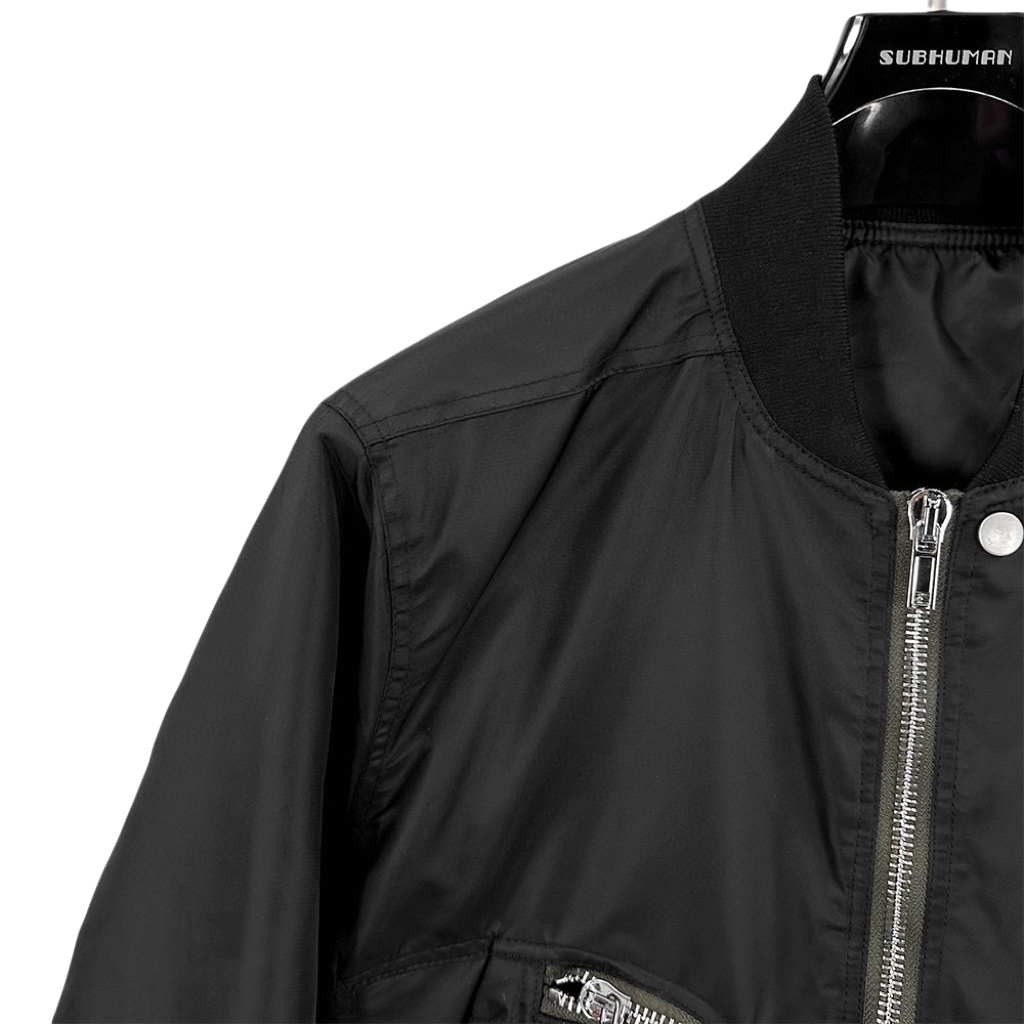 Rick Owens Bauhaus Flight Bomber Jacket  - EUR FASHION