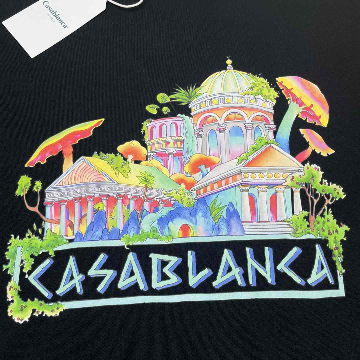 Casablanca The Road To Knowledge Printed T-shirt     C905 - EUR FASHION