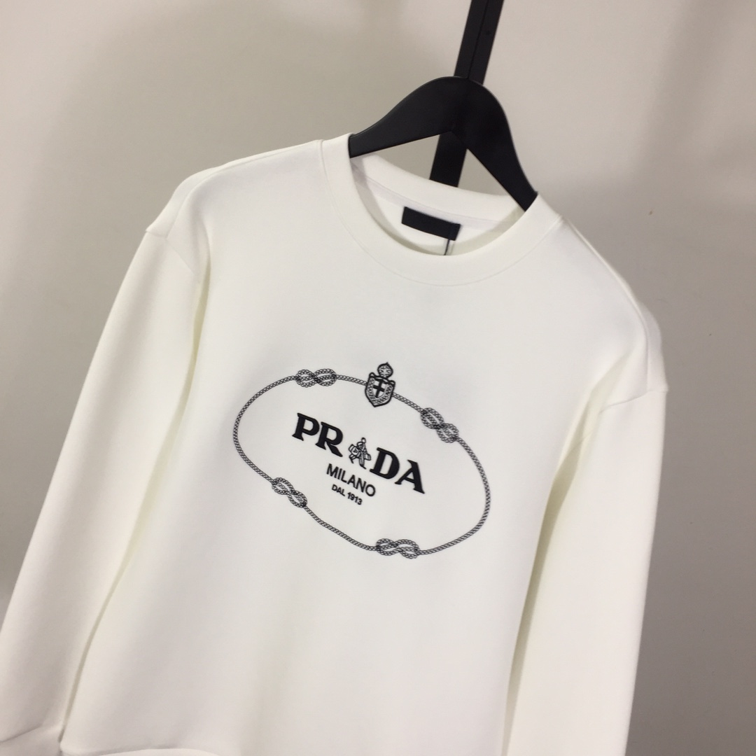 Prada Cotton Sweatshirt - EUR FASHION