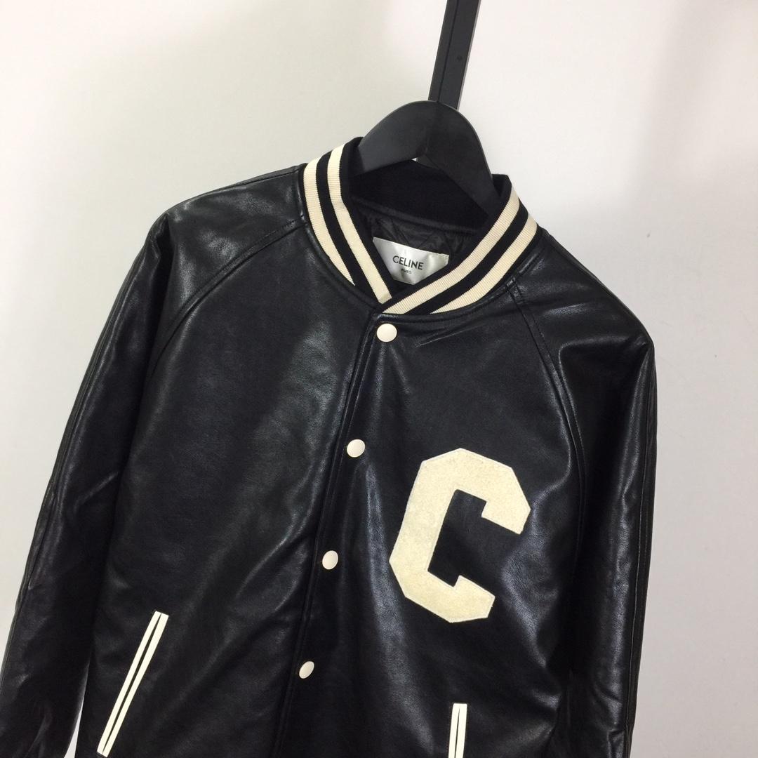 Celine Oversized Teddy Jacket In Calfskin  - EUR FASHION