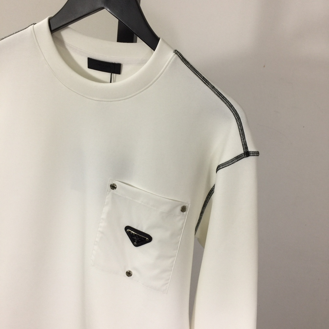 Prada Cotton Sweatshirt - EUR FASHION