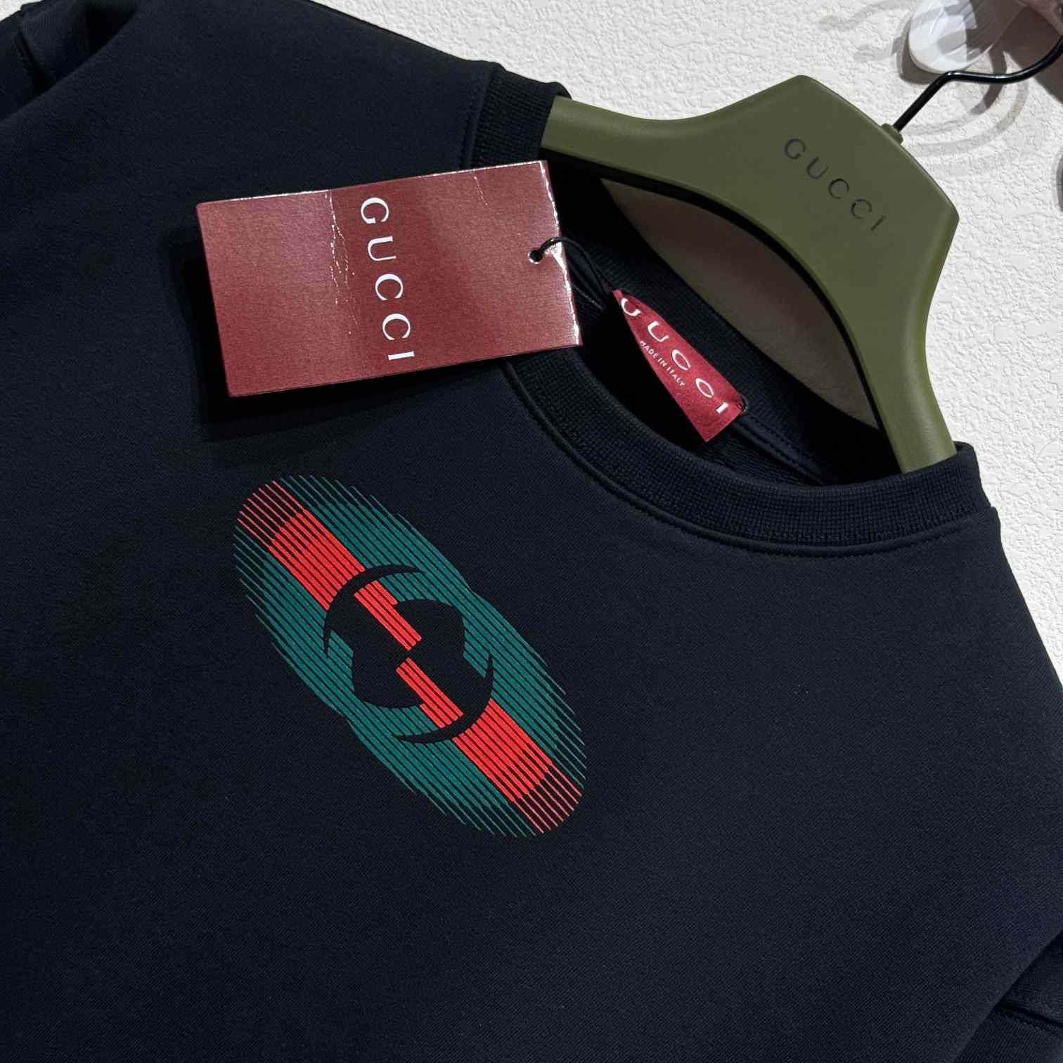 Gucci Cotton Sweatshirt With Logo - EUR FASHION