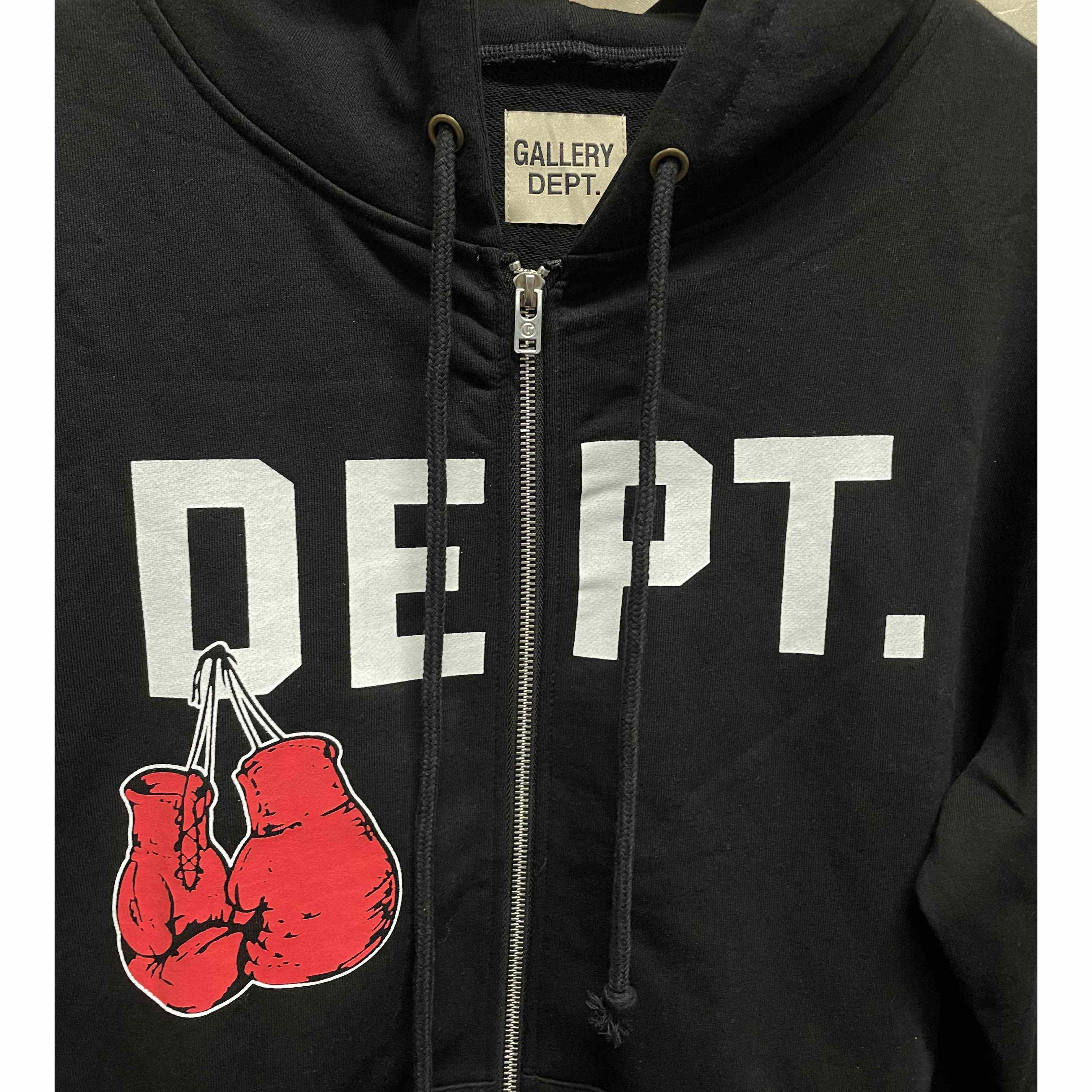 Gallery Dept. Boxing Merch Zip Hoodie - EUR FASHION