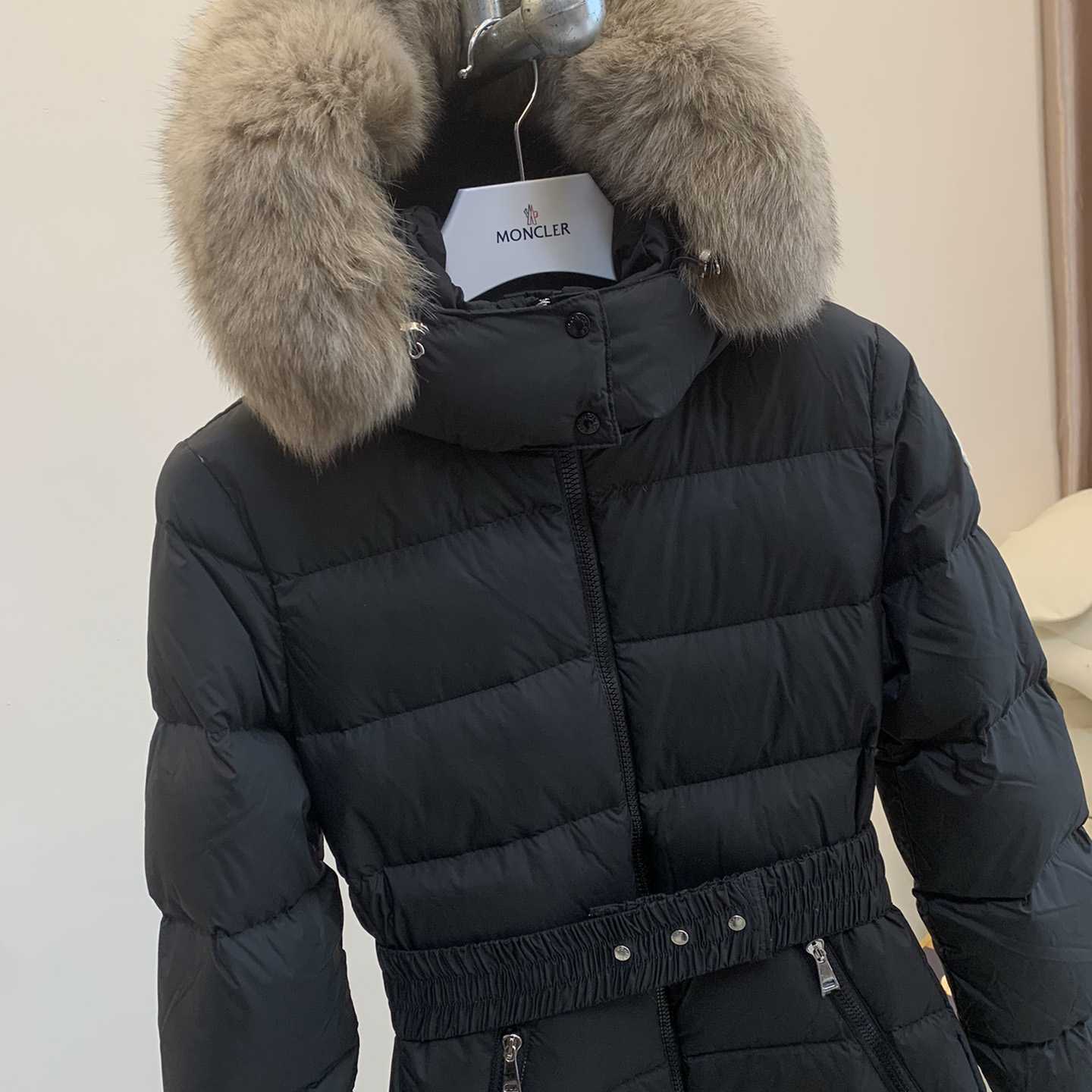 Moncler Leersie Long Down Jacket - EUR FASHION