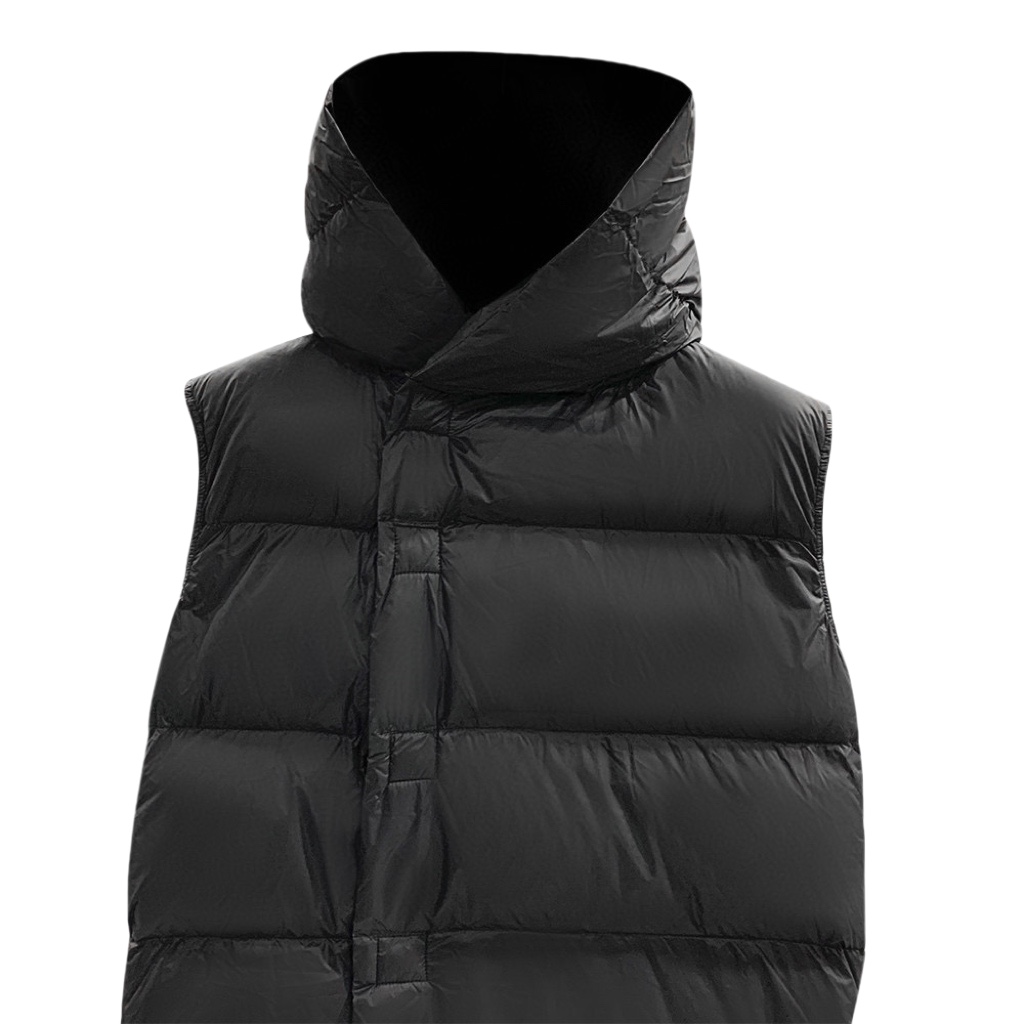 Rick Owens Women's Black Liner Down Jacket - EUR FASHION