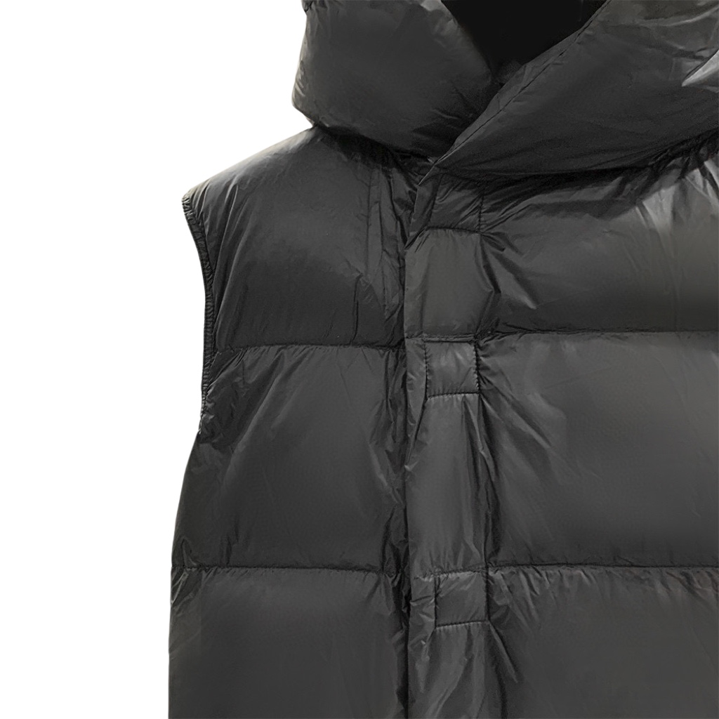 Rick Owens Women's Black Liner Down Jacket - EUR FASHION