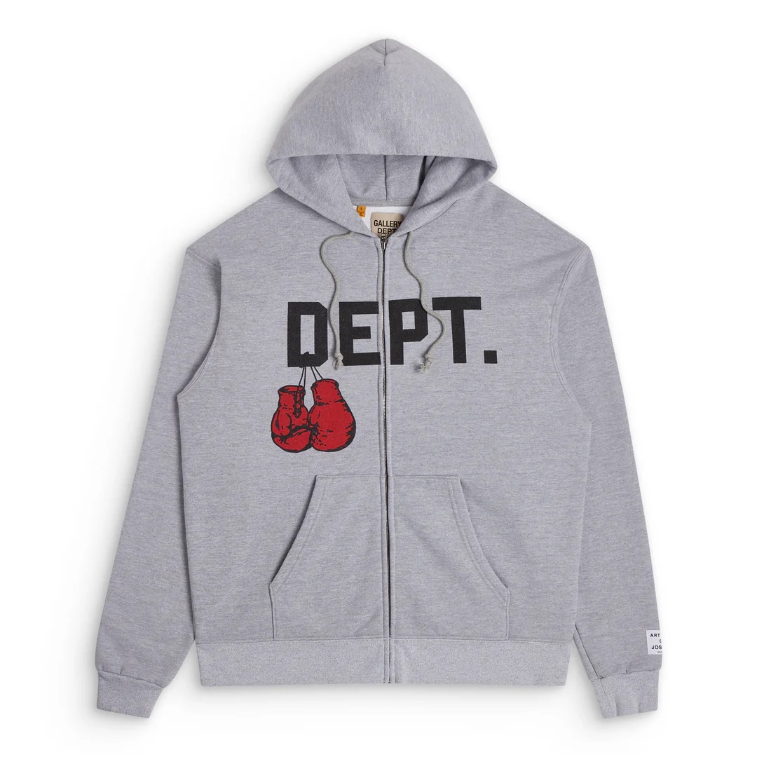 Gallery Dept. Boxing Merch Zip Hoodie - EUR FASHION