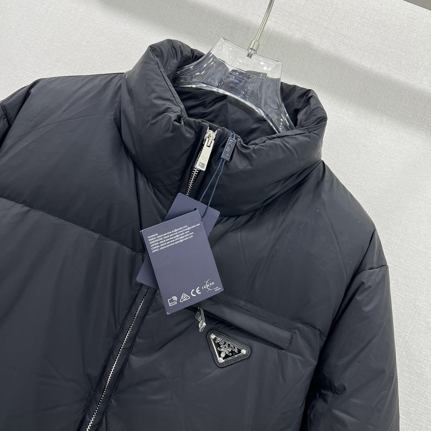 Prada Re-Nylon Gabardine Down Jacket - EUR FASHION