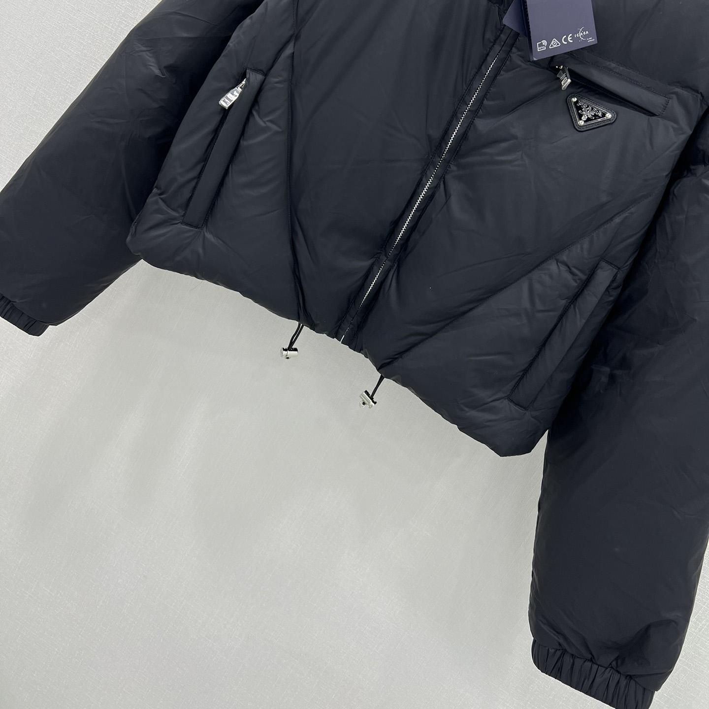 Prada Re-Nylon Gabardine Down Jacket - EUR FASHION