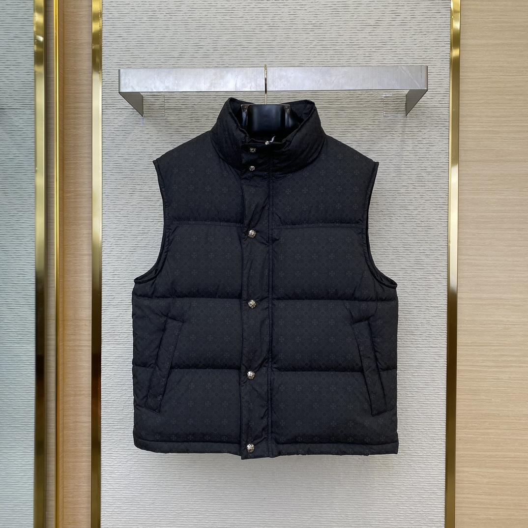 Chrome Hearts Puffer Vest - EUR FASHION