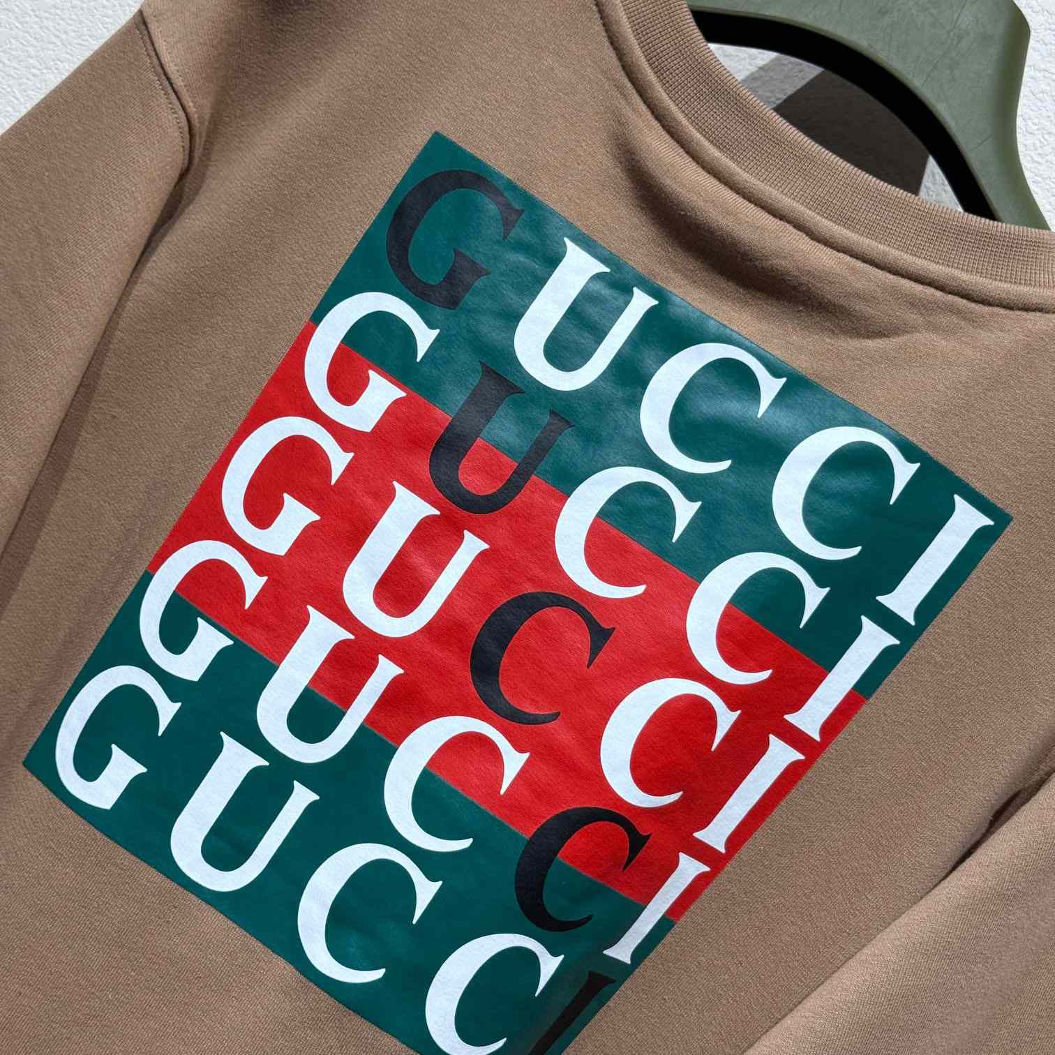 Gucci Cotton Sweatshirt With Logo - EUR FASHION