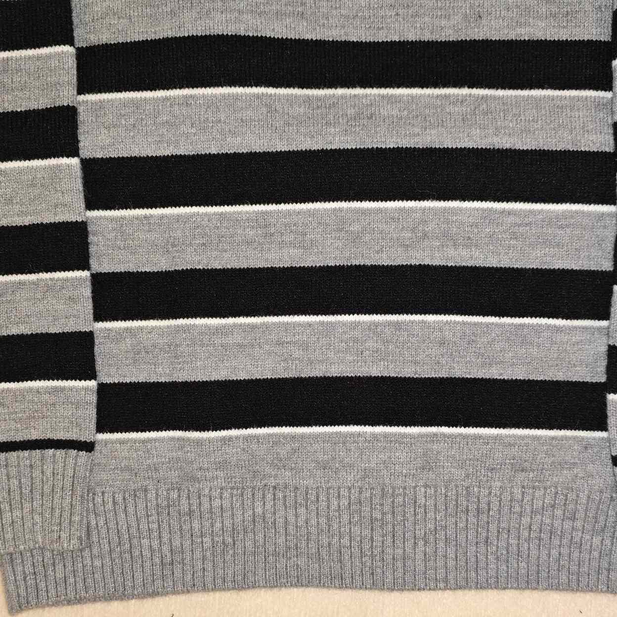 Celine Striped Triomphe Crew Neck Sweater In Wool - EUR FASHION