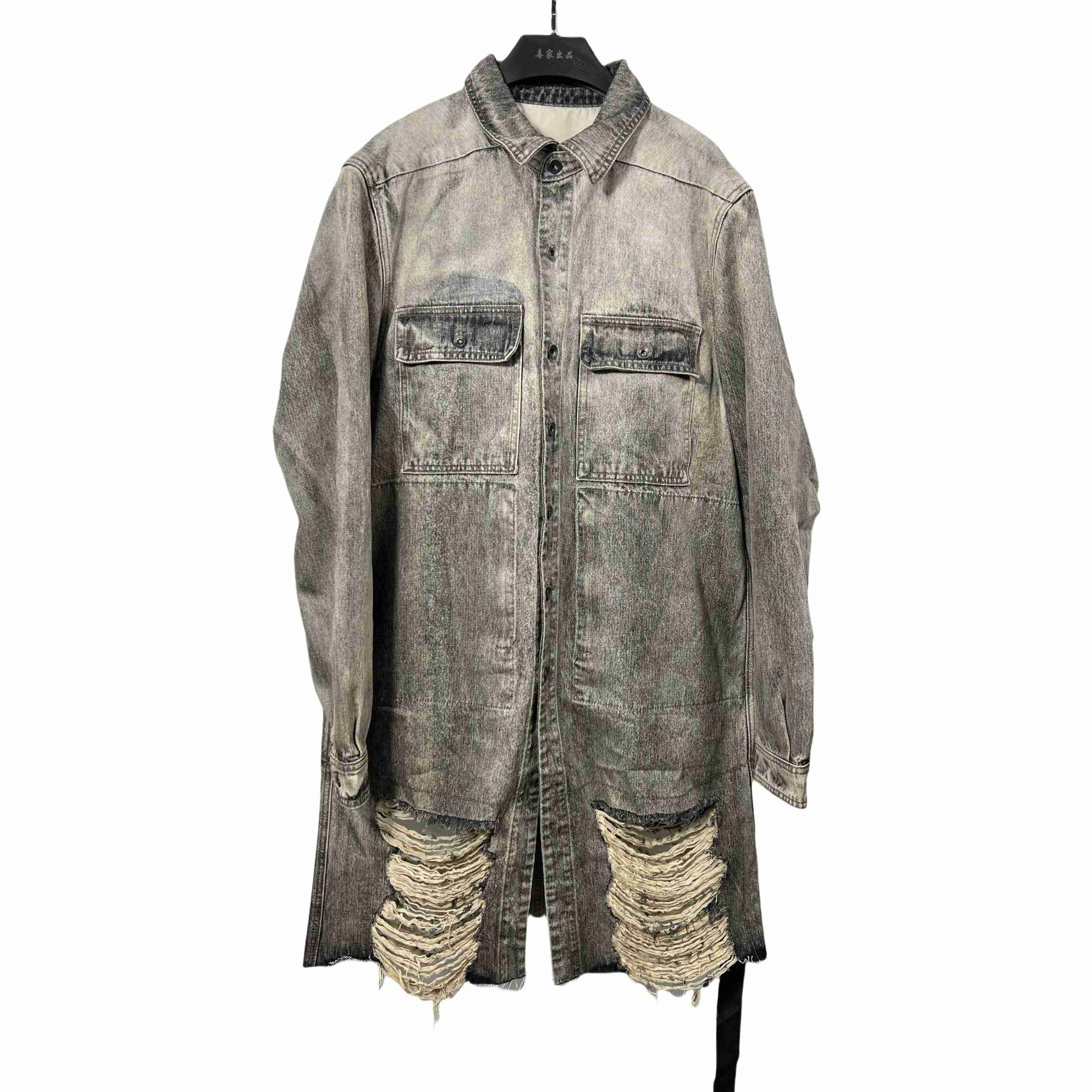 Rick Owens Drkshdw Denim Outershirt - EUR FASHION