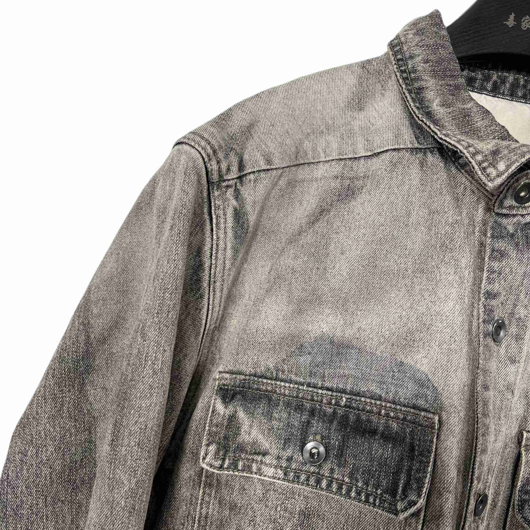 Rick Owens Drkshdw Denim Outershirt - EUR FASHION