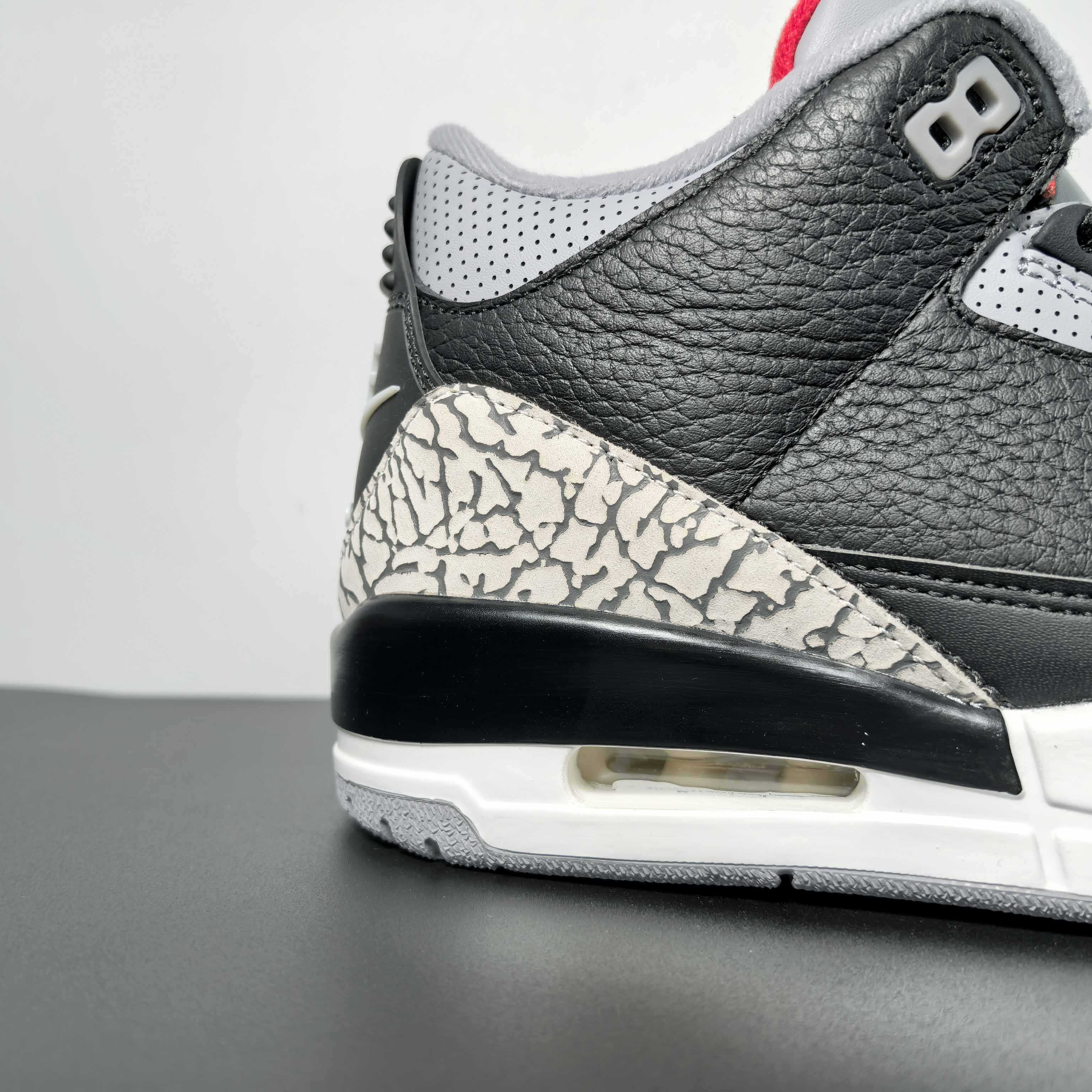 Air Jordan 3 OG “Black Cement Basketball Shoes     854262-001  - EUR FASHION