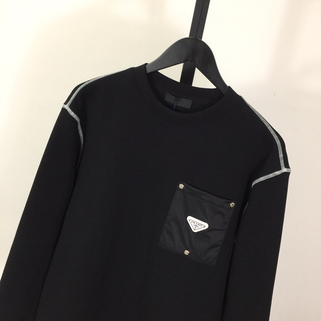 Prada Cotton Sweatshirt - EUR FASHION