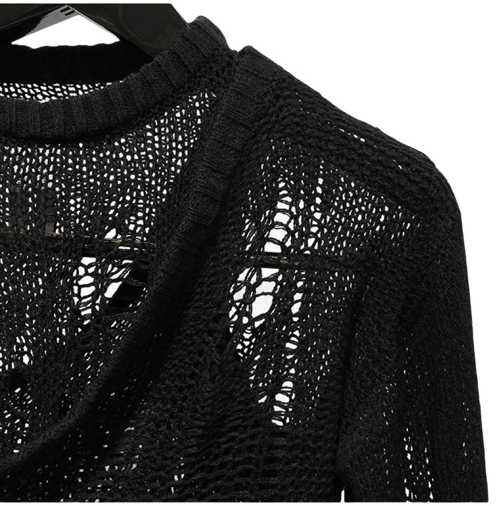 Rick Owens Fogachine Banana Spider Knit - EUR FASHION