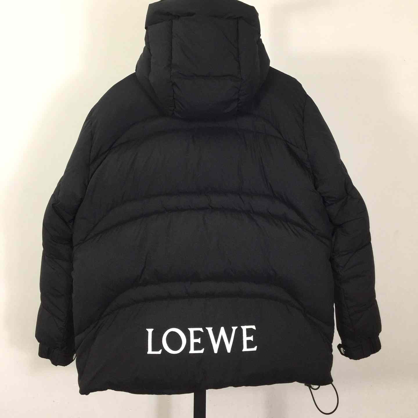 Loewe Logo Down Jacket - EUR FASHION