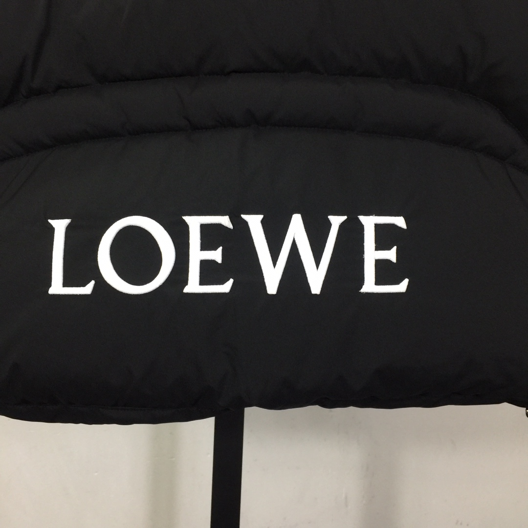 Loewe Logo Down Jacket - EUR FASHION