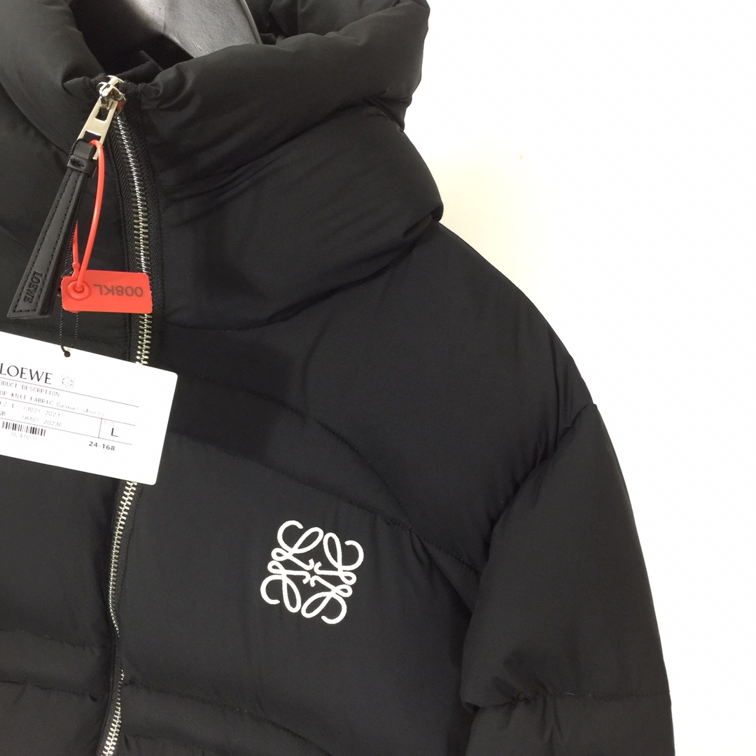 Loewe Logo Down Jacket - EUR FASHION