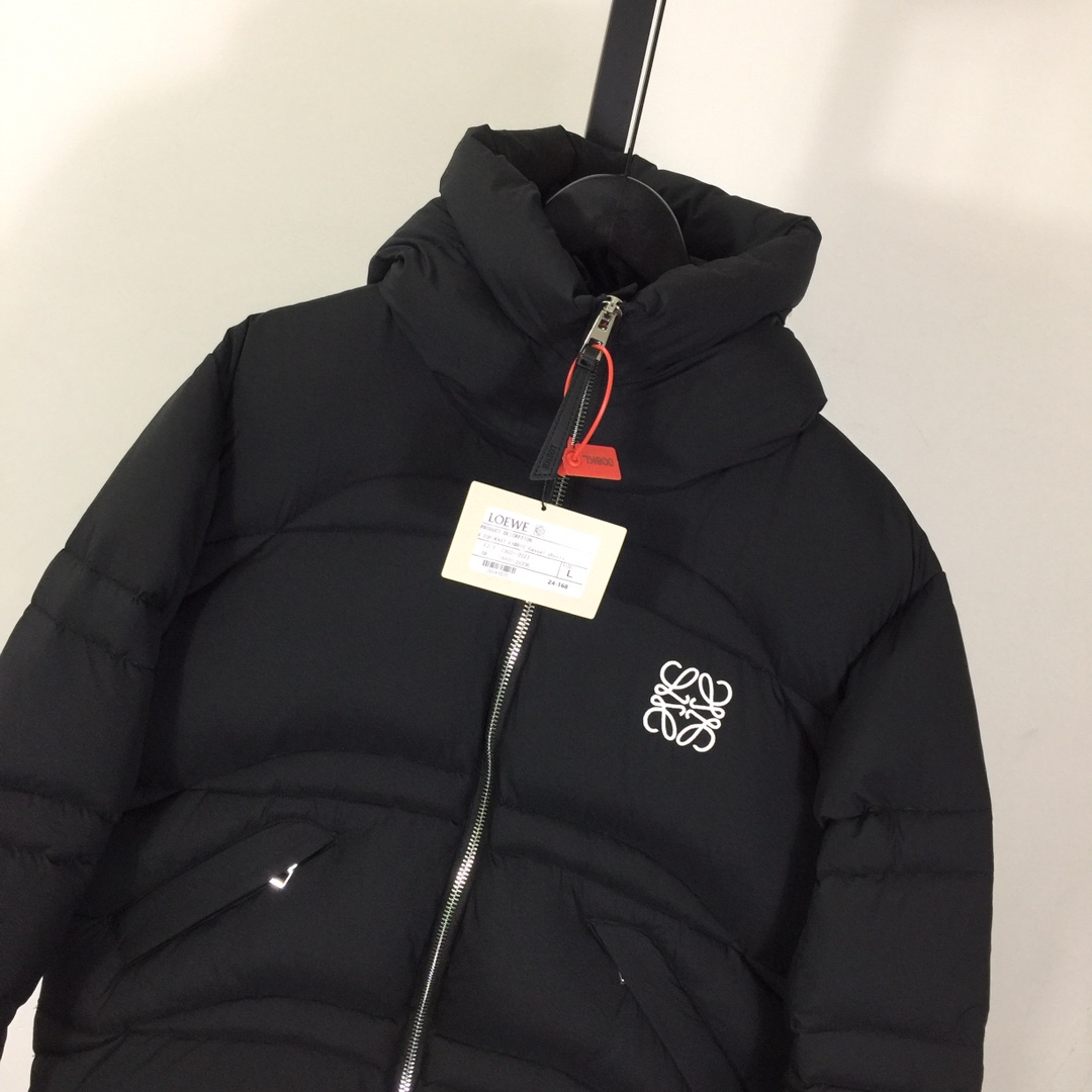 Loewe Logo Down Jacket - EUR FASHION