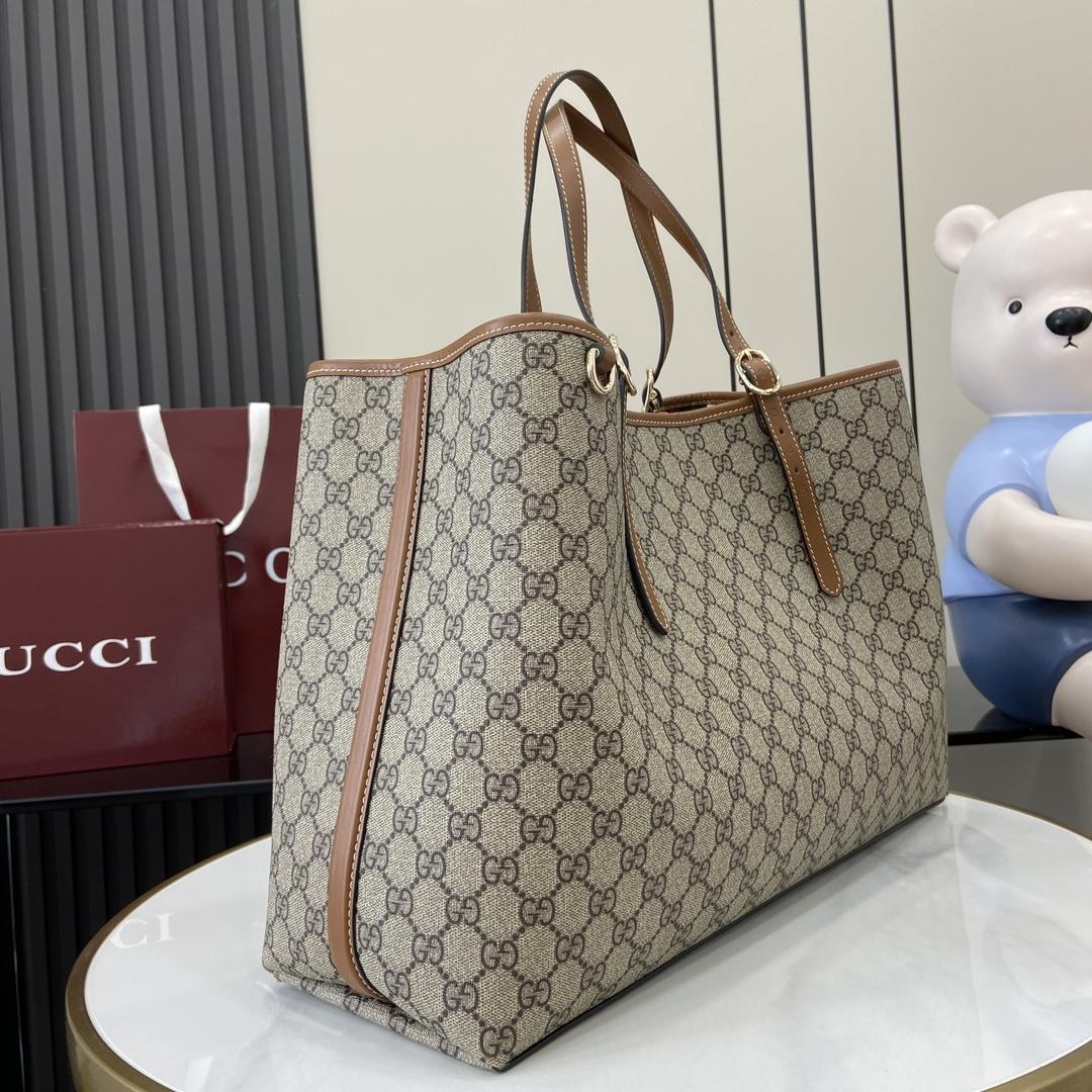 Gucci GG Emblem Large Tote Bag - EUR FASHION