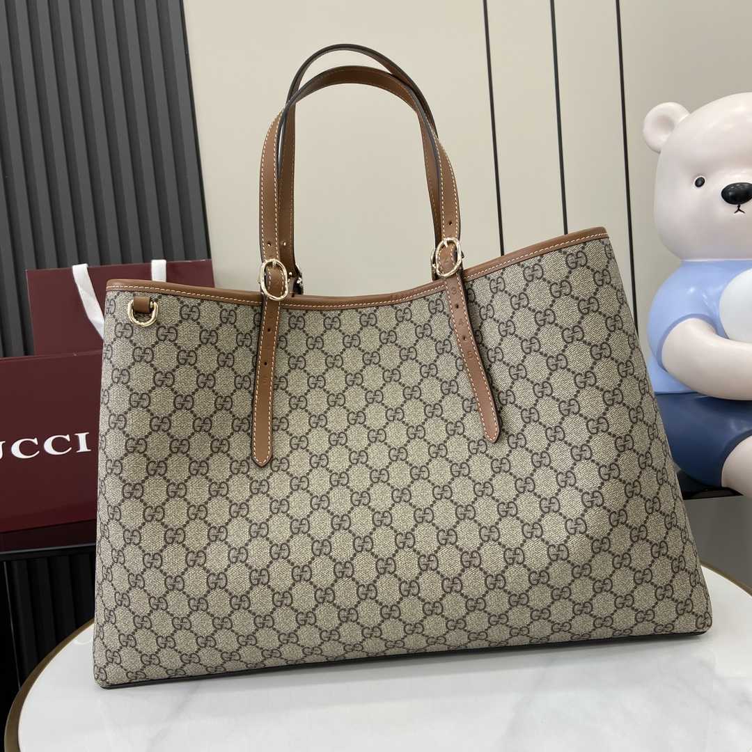 Gucci GG Emblem Large Tote Bag - EUR FASHION