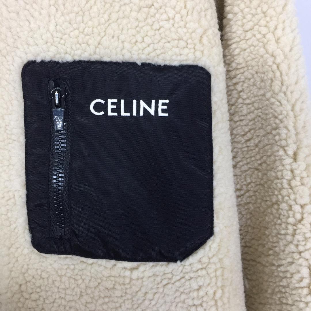 Celine Loose Jacket In Jersey Fleece - EUR FASHION