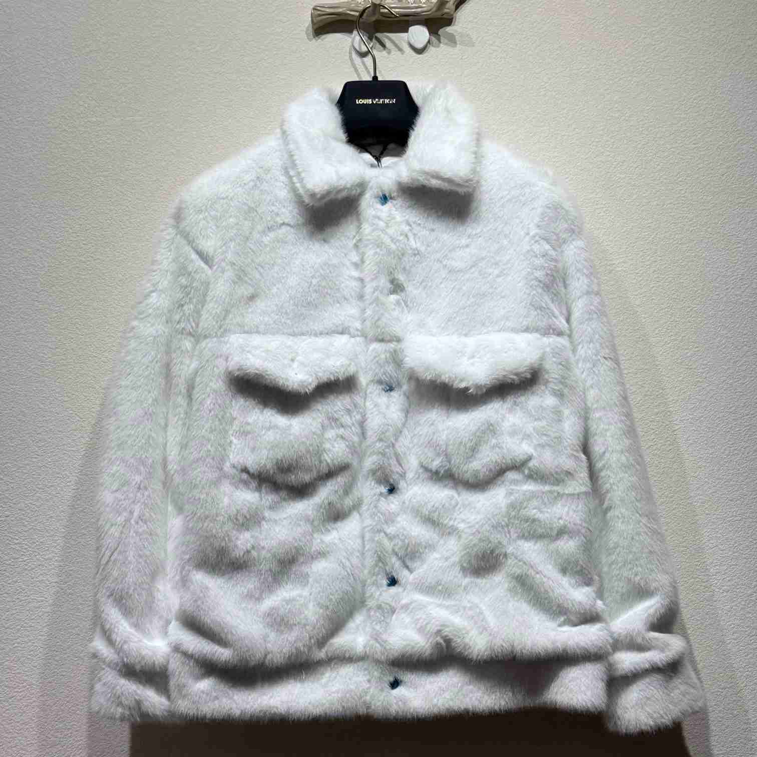 Louis Vuitton Mink Trucker Jacket  1AFXB7 - EUR FASHION