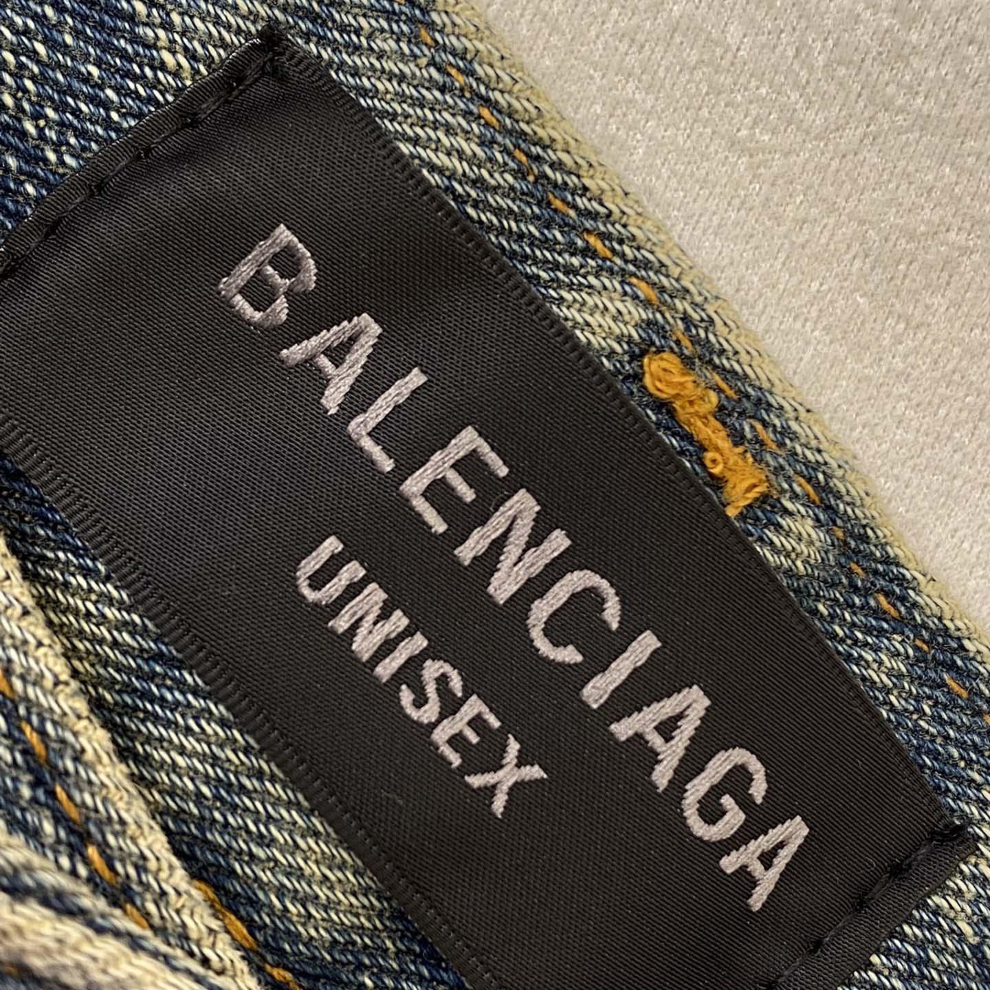 Balenciaga Y2K Stretched Knee Baggy Pants  - EUR FASHION