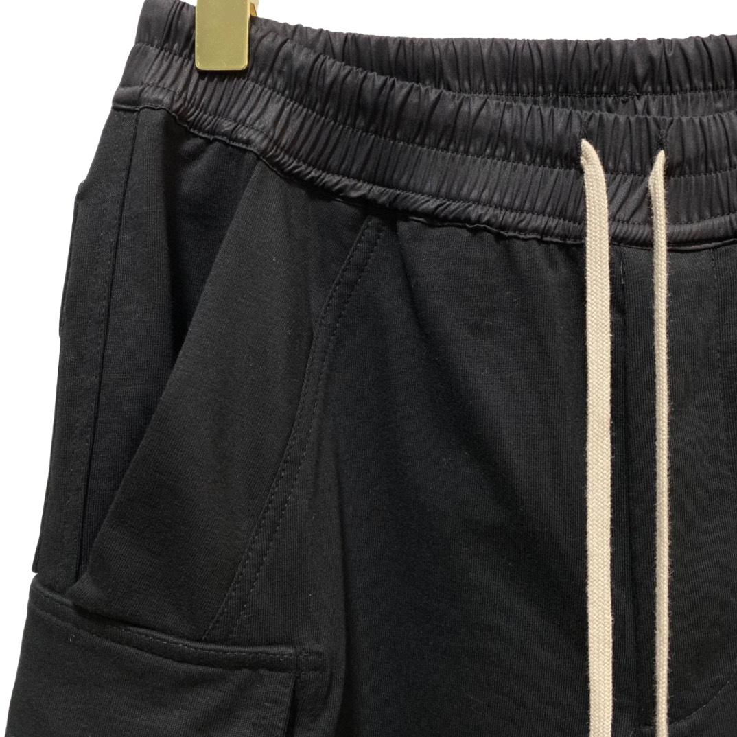 Rick Owens Cotton Jersey Tapered Pants - EUR FASHION