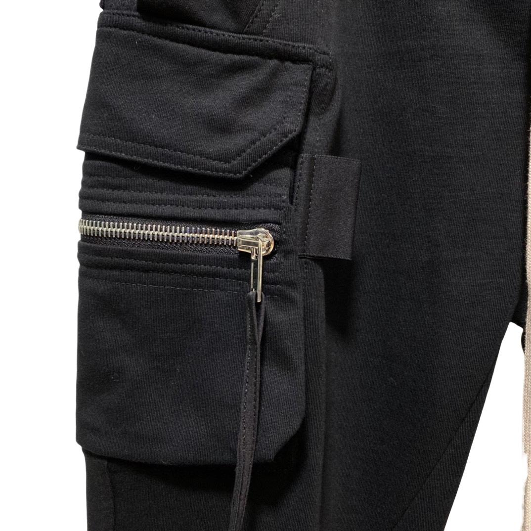 Rick Owens Cotton Jersey Tapered Pants - EUR FASHION