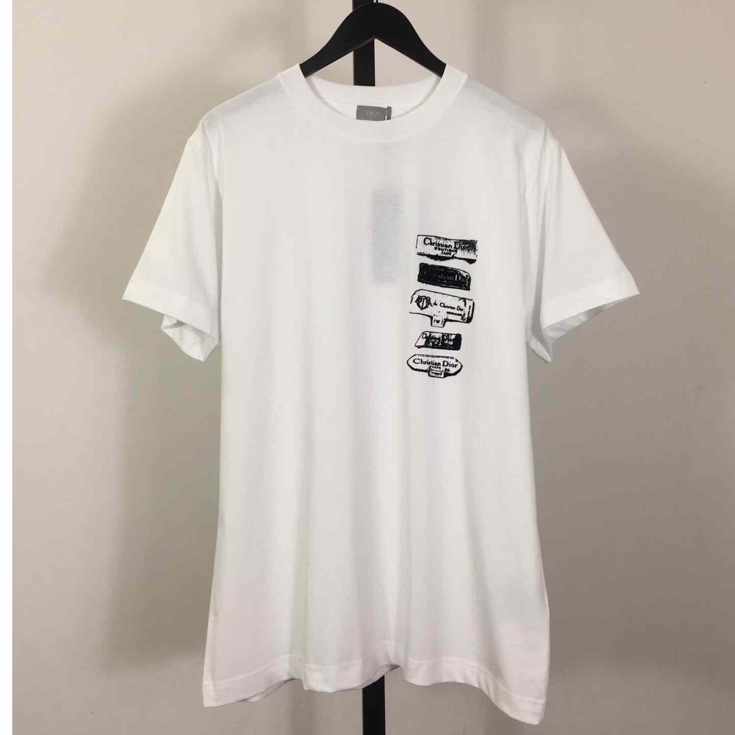 Dior Archives Labels T-Shirt, Relaxed Fit  - EUR FASHION