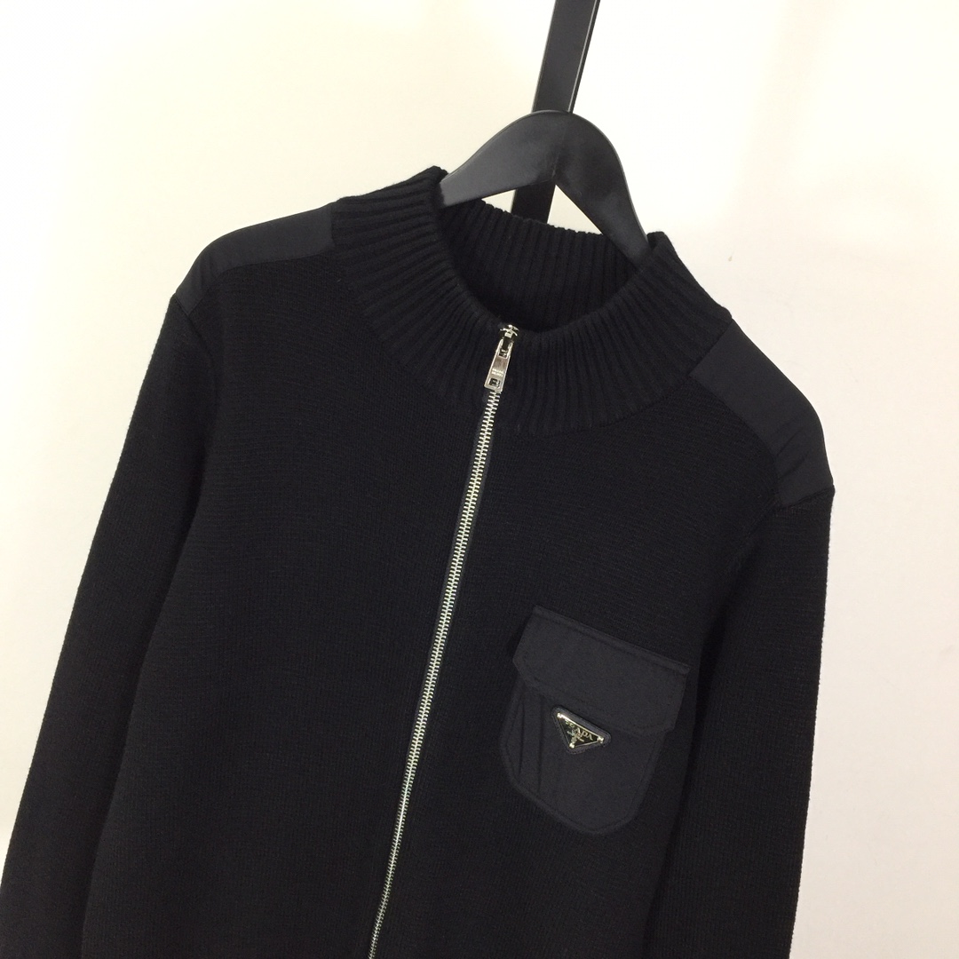 Prada Zip Up Cardigan - EUR FASHION