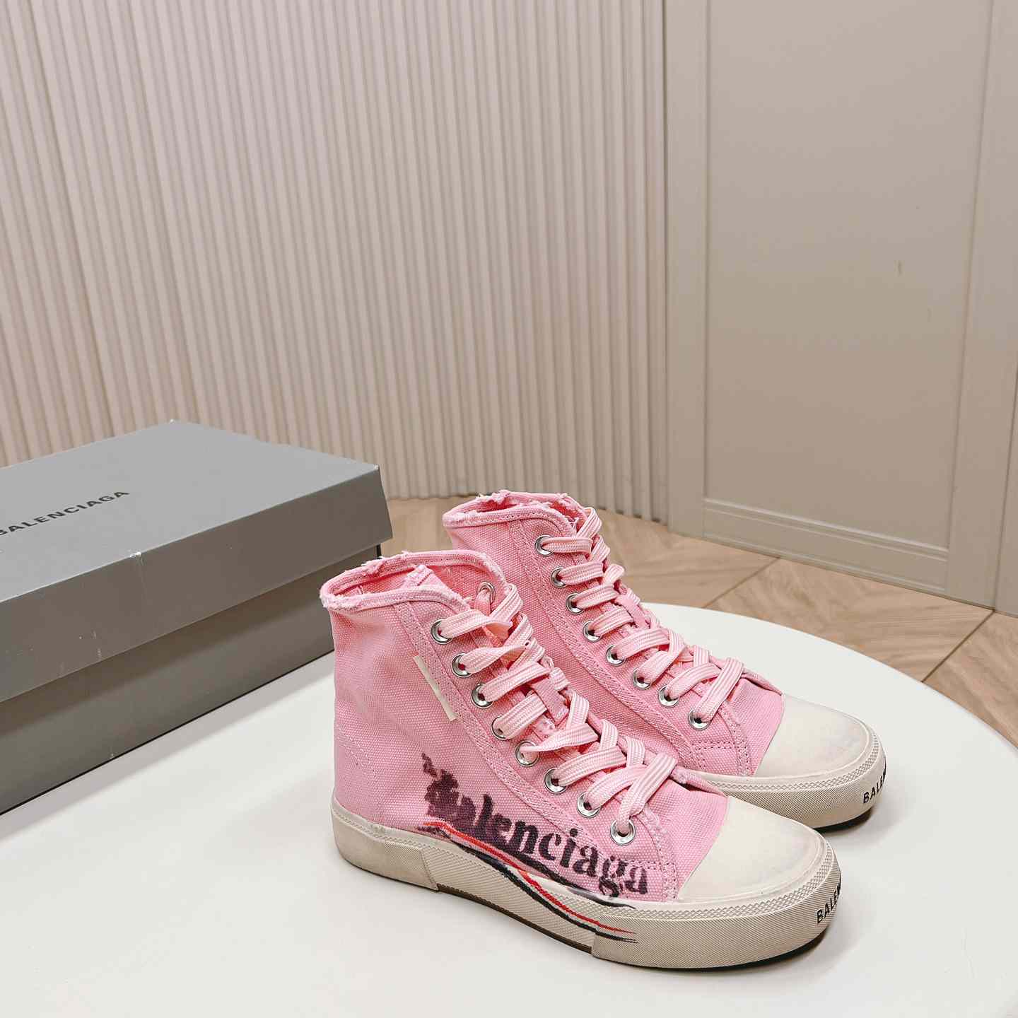 Balenciaga Paris High Top Sneakers - EUR FASHION