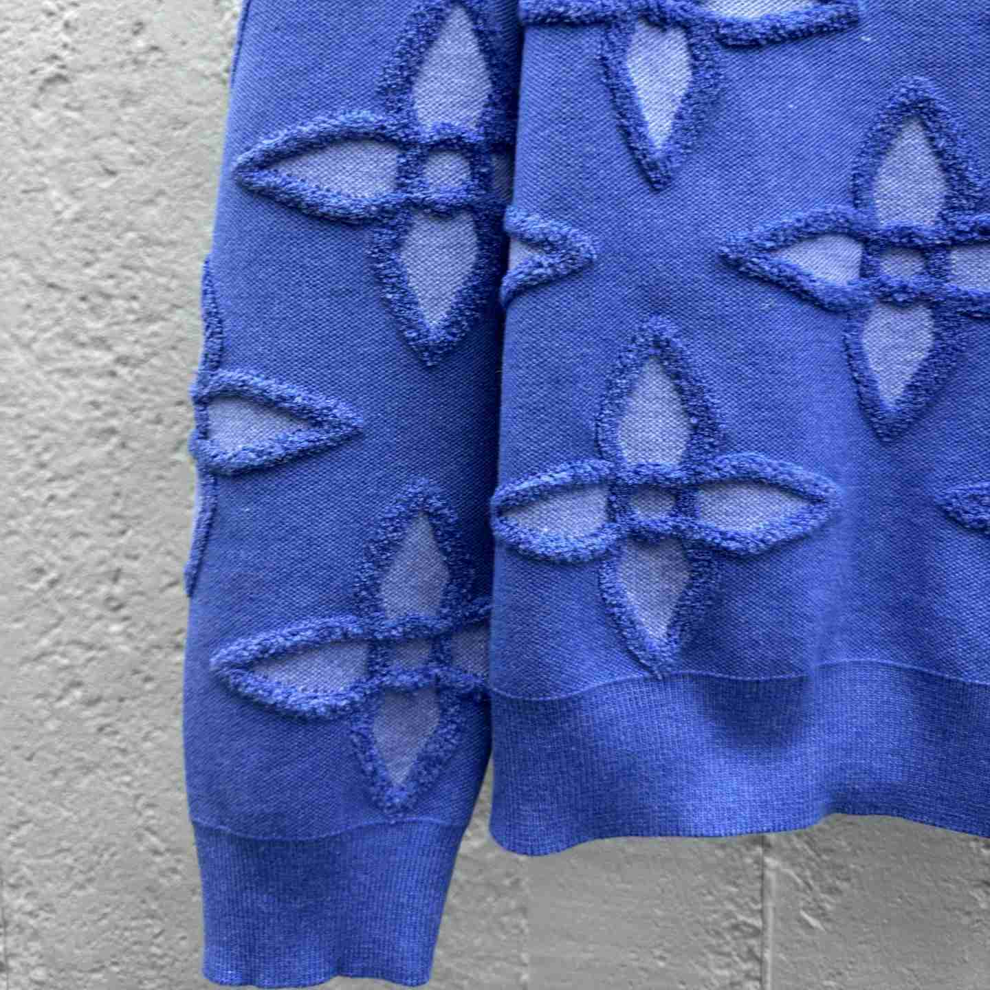 Louis Vuitton Textured Cotton Crewneck   - EUR FASHION