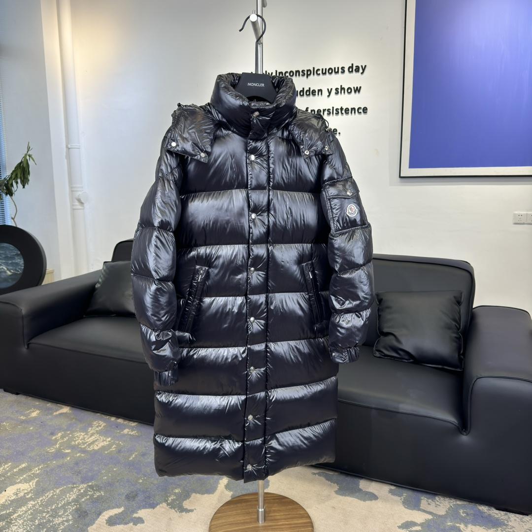 Moncler Maya Hanovcrtan Long Down Jacket - EUR FASHION