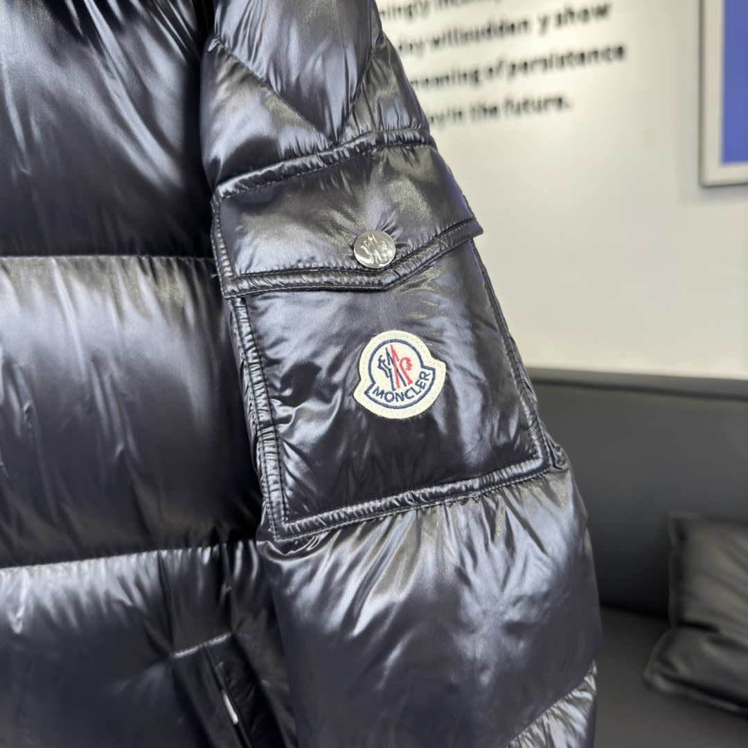 Moncler Maya Hanovcrtan Long Down Jacket - EUR FASHION