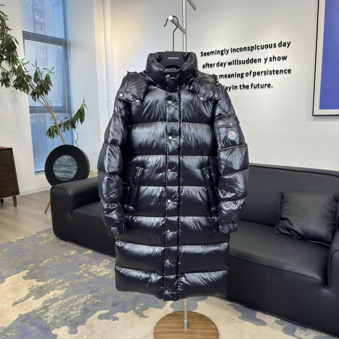 Moncler Maya Hanovcrtan Long Down Jacket - EUR FASHION