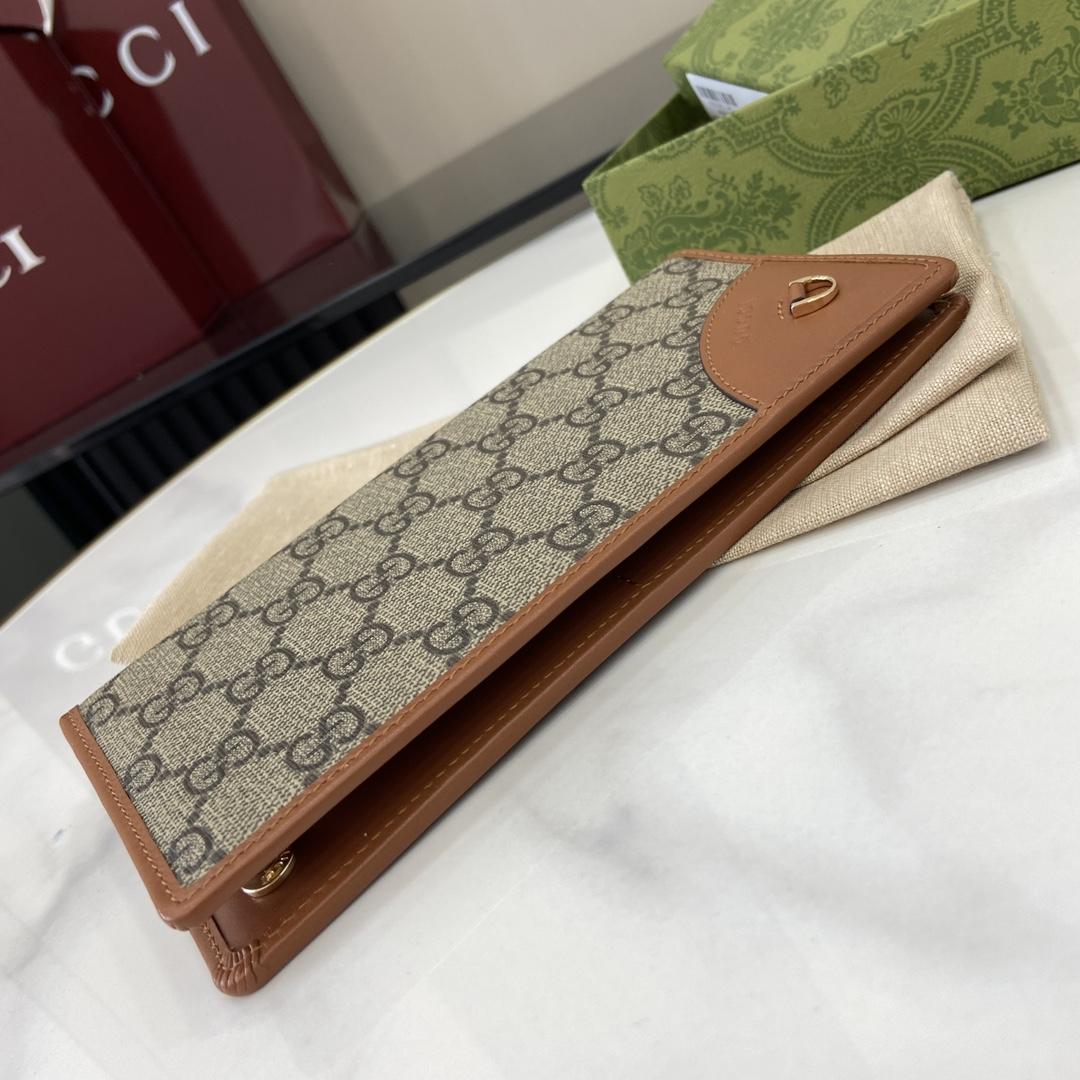 Gucci GG Emblem Continental Wallet - EUR FASHION